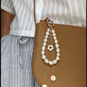 Daisy Drop Bag Charm