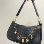 Eclectic Multi-Charm Statement Bag Charm- Fullmoon Creations